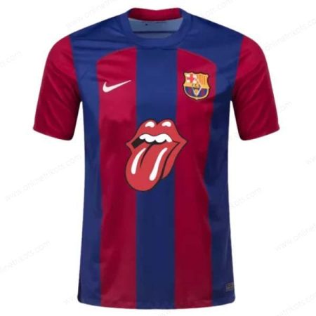 Fußballtrikot Barcelona Hometrikot Rolling Stones 23/24