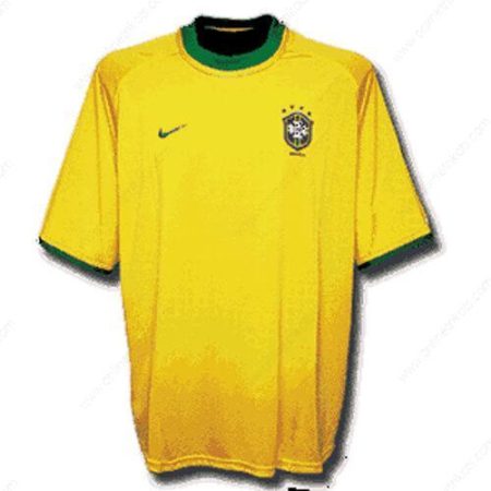 Fußballtrikot Retro Brasilien Hometrikot 2000