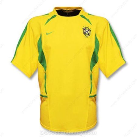 Fußballtrikot Retro Brasilien Hometrikot 2002