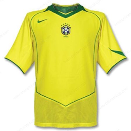 Fußballtrikot Retro Brasilien Hometrikot 2004